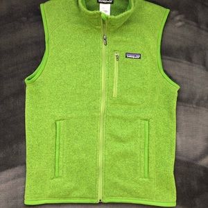 PATAGONIA Better Sweater Vest Green Men’s Small